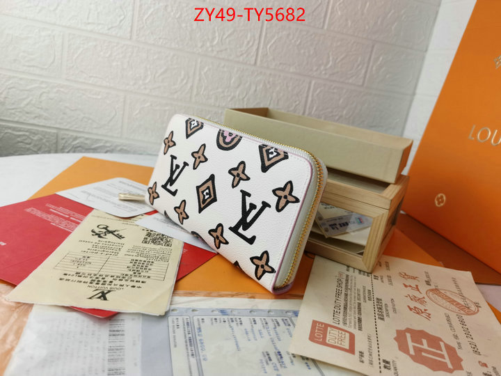 LV Bags(4A)-Wallet where should i buy replica ID: TY5682 $: 49USD