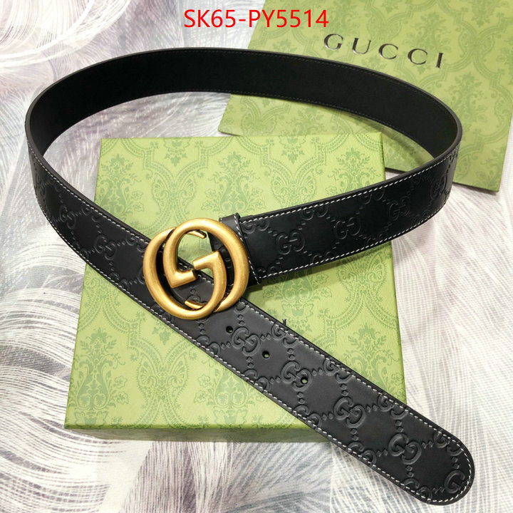 Belts-Gucci where can i buy the best 1:1 original ID: PY5514 $: 65USD