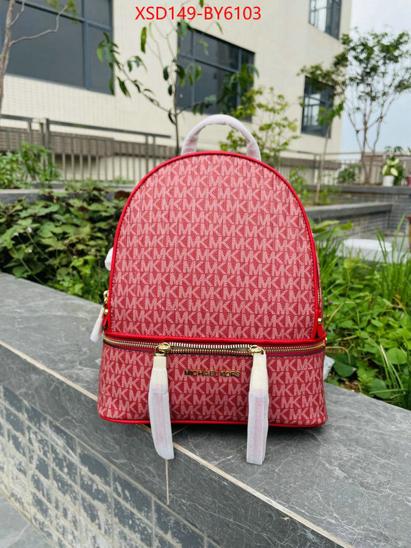 Michael Kors Bags(TOP)-Backpack- found replica ID: BY6103 $: 149USD