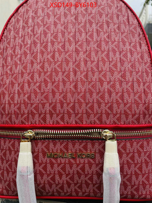 Michael Kors Bags(TOP)-Backpack- counter quality ID: BY6103 $: 149USD