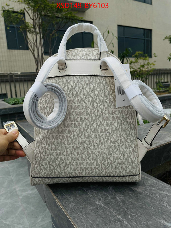 Michael Kors Bags(TOP)-Backpack- found replica ID: BY6103 $: 149USD