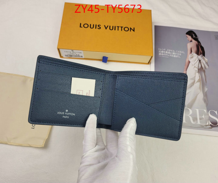 LV Bags(4A)-Wallet is it illegal to buy dupe ID: TY5673 $: 45USD