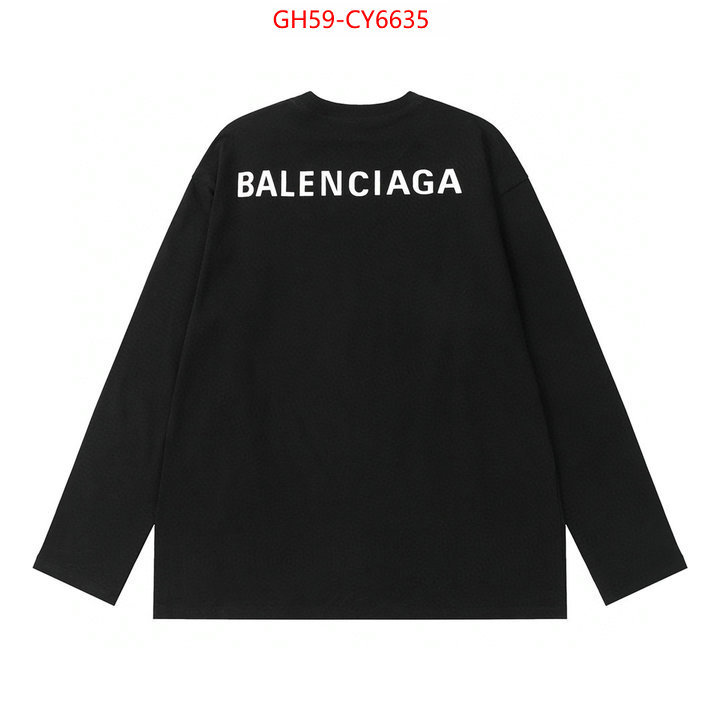 Clothing-Balenciaga wholesale sale ID: CY6635 $: 59USD