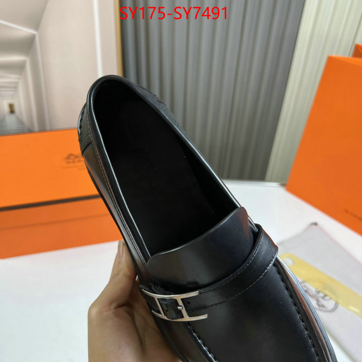 Men Shoes-Hermes perfect quality designer replica ID: SY7491 $: 175USD