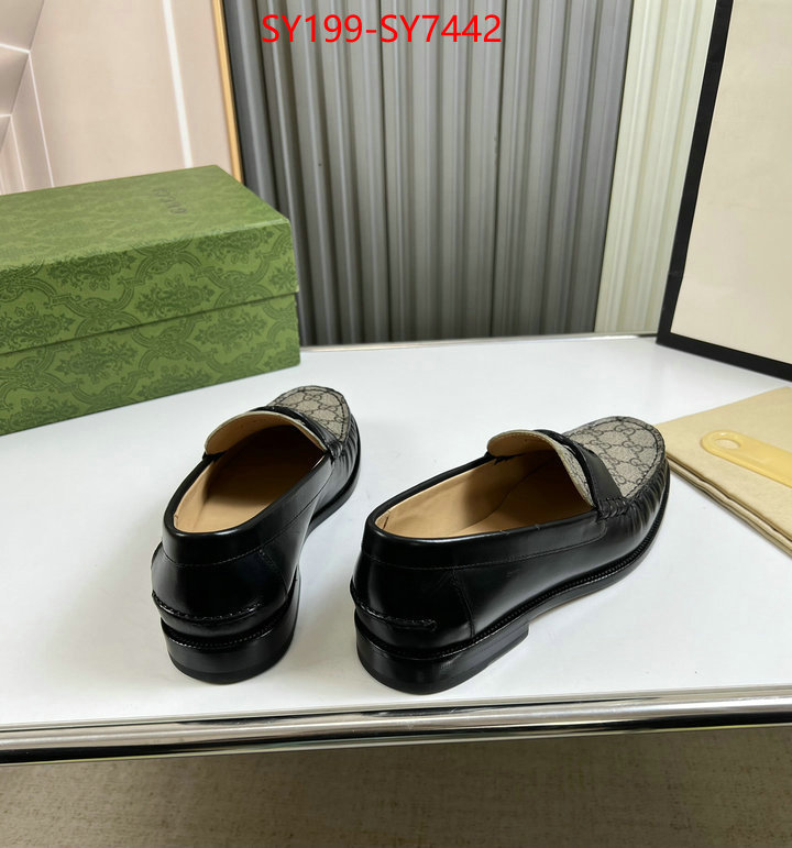 Men Shoes-Gucci top quality replica ID: SY7442 $: 199USD