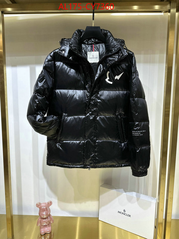 Down jacket Men-Moncler high quality replica designer ID: CY7360 $: 175USD