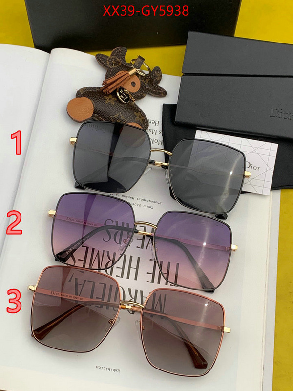 Glasses-Dior high quality designer ID: GY5938 $: 39USD