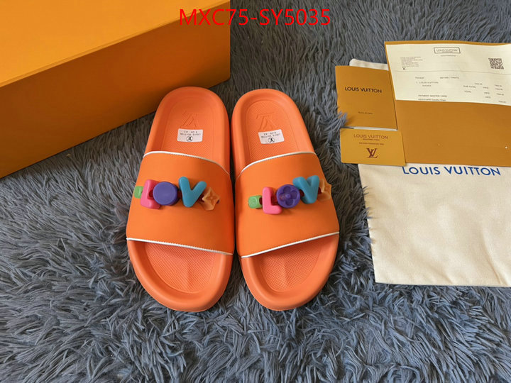 Men Shoes-LV perfect ID: SY5035 $: 75USD
