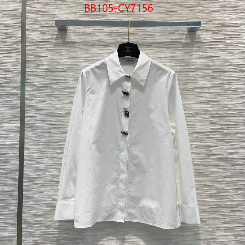 Clothing-Chanel 2023 luxury replicas ID: CY7156 $: 105USD