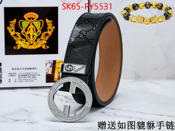 Belts-Gucci what 1:1 replica ID: PY5531 $: 65USD