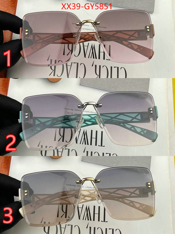 Glasses-Dior fashion ID: GY5851 $: 39USD