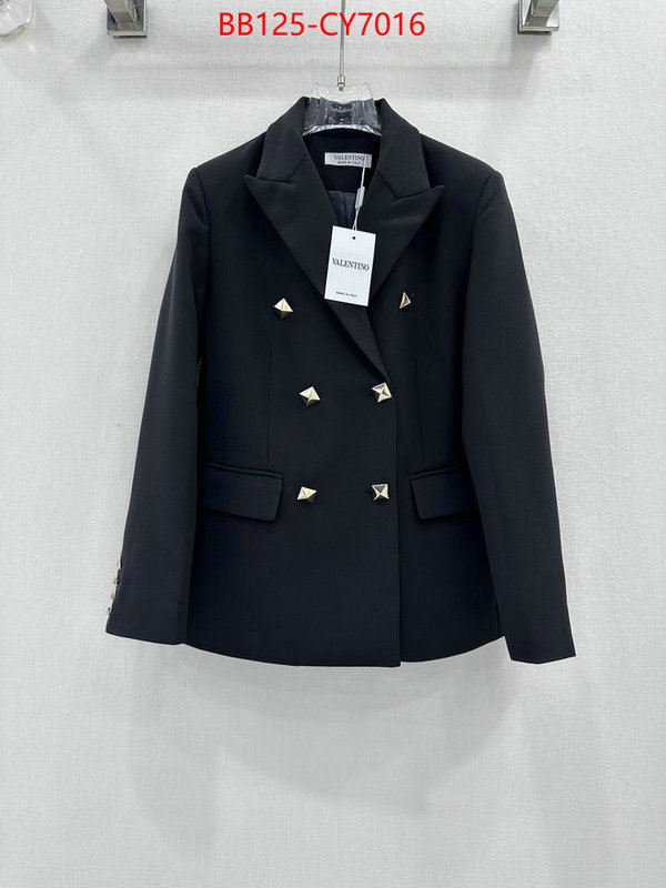 Clothing-Valentino high quality aaaaa replica ID: CY7016 $: 125USD