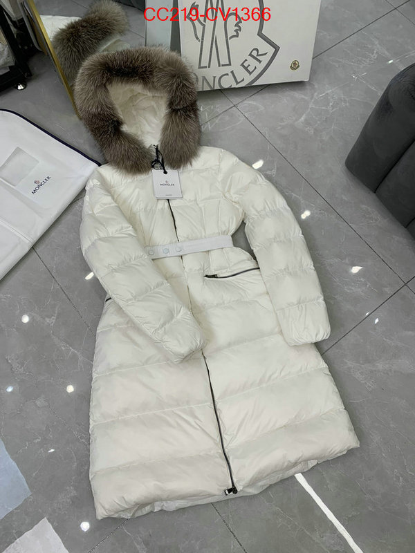 Down jacket Women-Moncler luxury fashion replica designers ID: CV1366 $: 219USD