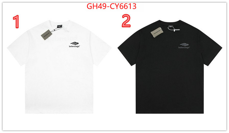 Clothing-Balenciaga high quality happy copy ID: CY6613 $: 49USD