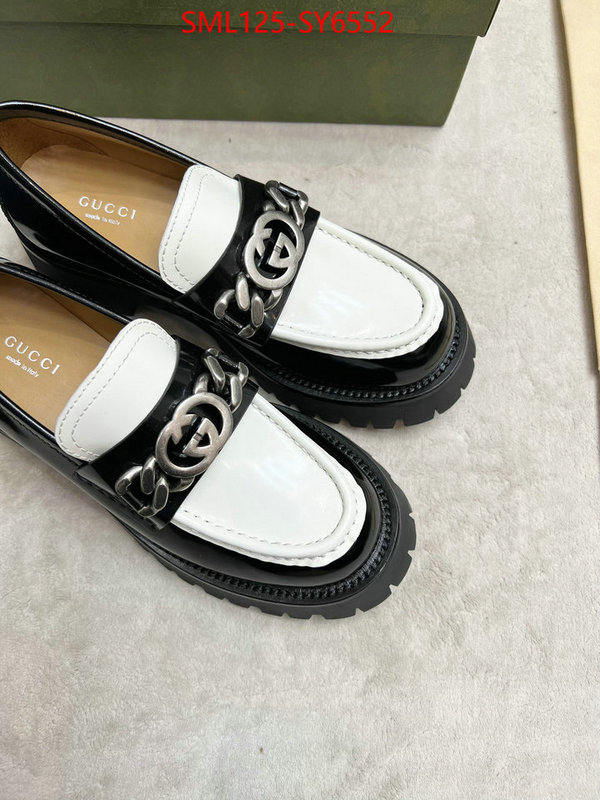 Women Shoes-Gucci where quality designer replica ID: SY6552 $: 125USD