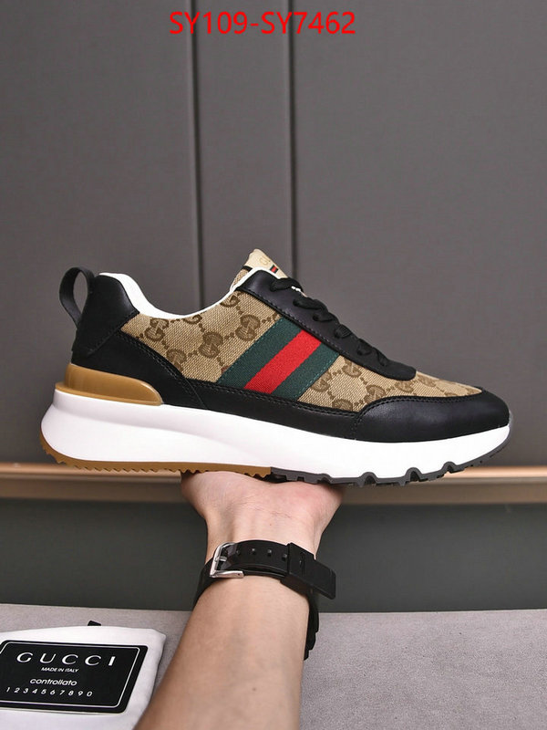 Men Shoes-Gucci fake cheap best online ID: SY7462 $: 109USD