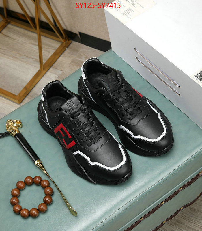 Men Shoes-Fendi is it illegal to buy dupe ID: SY7415 $: 125USD