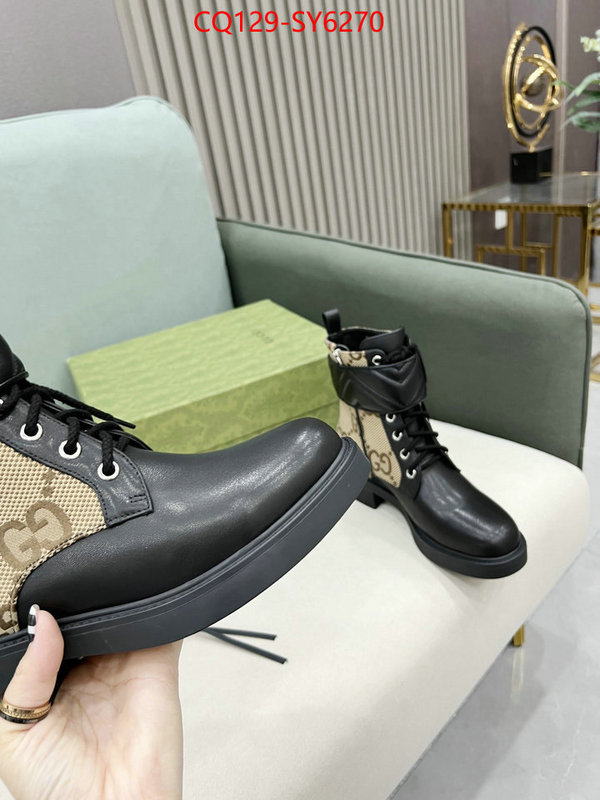 Women Shoes-Gucci high quality happy copy ID: SY6270 $: 129USD