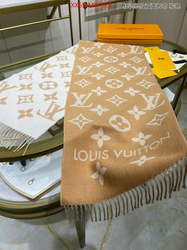 Scarf-LV top quality fake ID: MY7622 $: 65USD