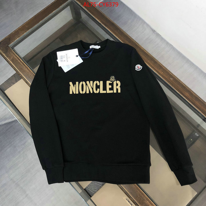 Clothing-Moncler outlet sale store ID: CY6379 $: 75USD