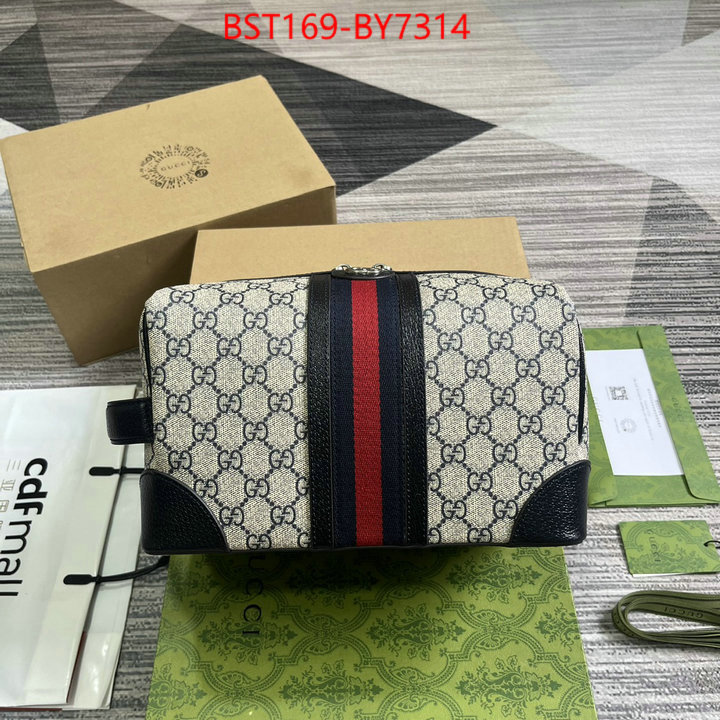 Gucci Bags(TOP)-Makeup bag- replica 2023 perfect luxury ID: BY7314 $: 169USD