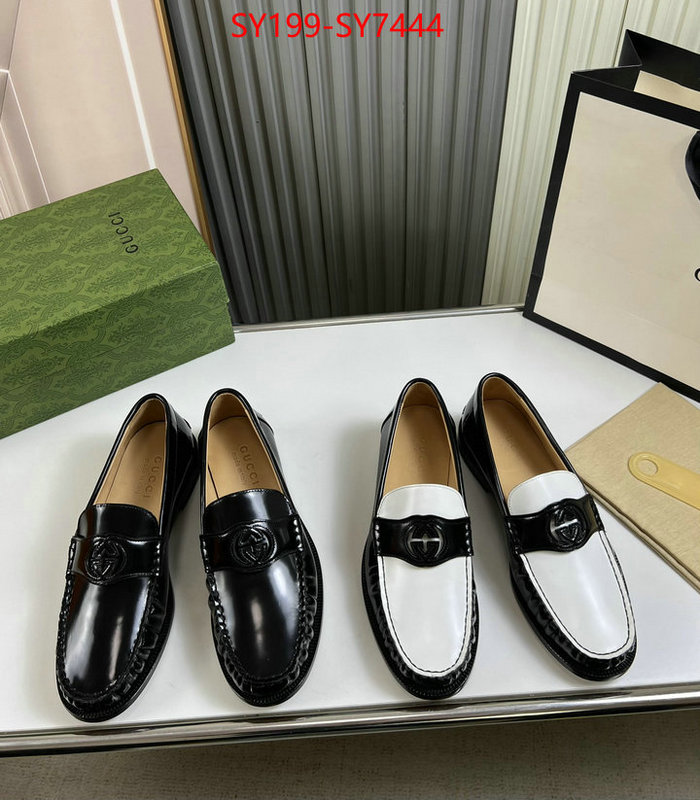 Men Shoes-Gucci designer wholesale replica ID: SY7444 $: 199USD