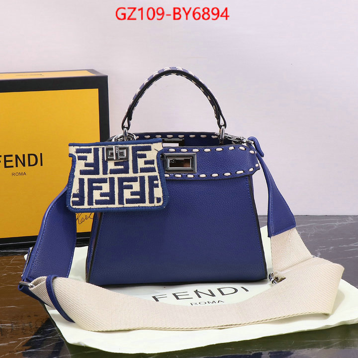 Fendi Bags(4A)-Peekaboo brand designer replica ID: BY6894 $: 109USD