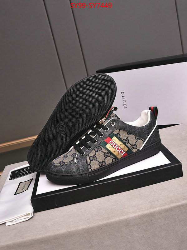 Men Shoes-Gucci where to buy high quality ID: SY7449 $: 99USD