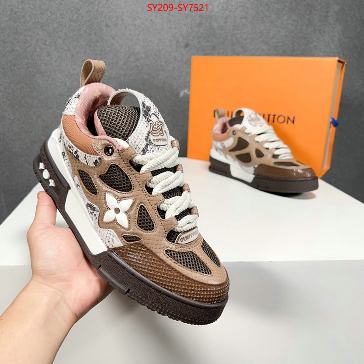 Men Shoes-LV top quality fake ID: SY7521 $: 209USD