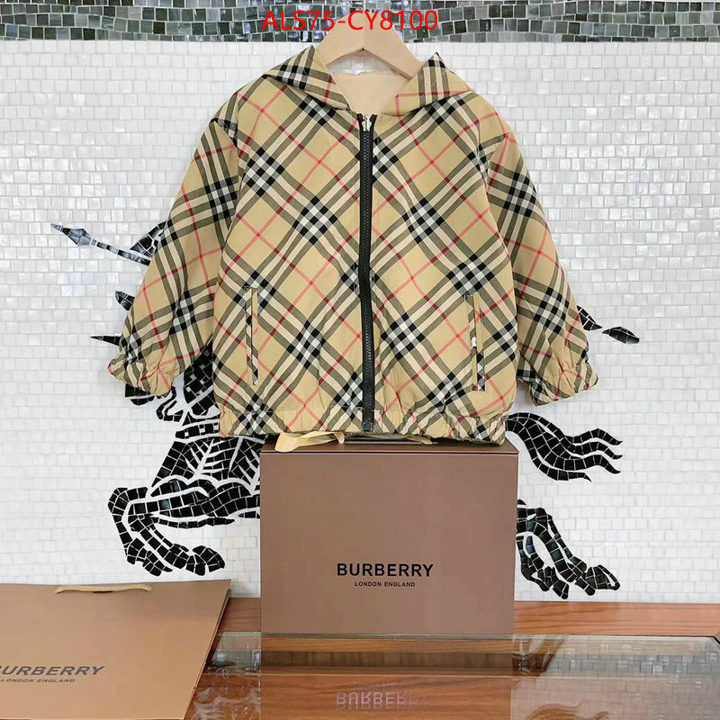 Kids clothing-Burberry replica aaaaa designer ID: CY8100 $: 75USD