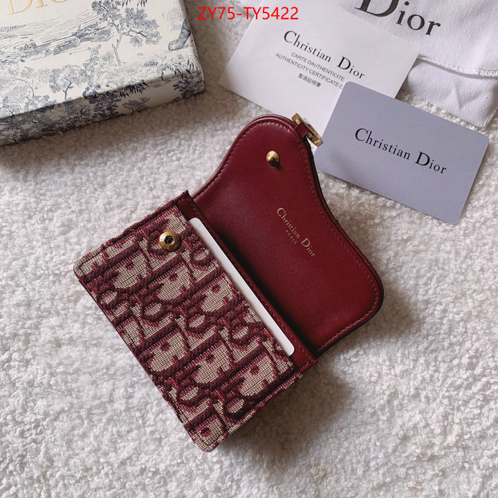 Dior Bags(4A)-Wallet- what ID: TY5422 $: 75USD