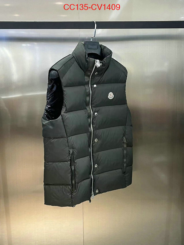 Down jacket Men-Moncler 1:1 replica wholesale ID: CV1409 $: 135USD