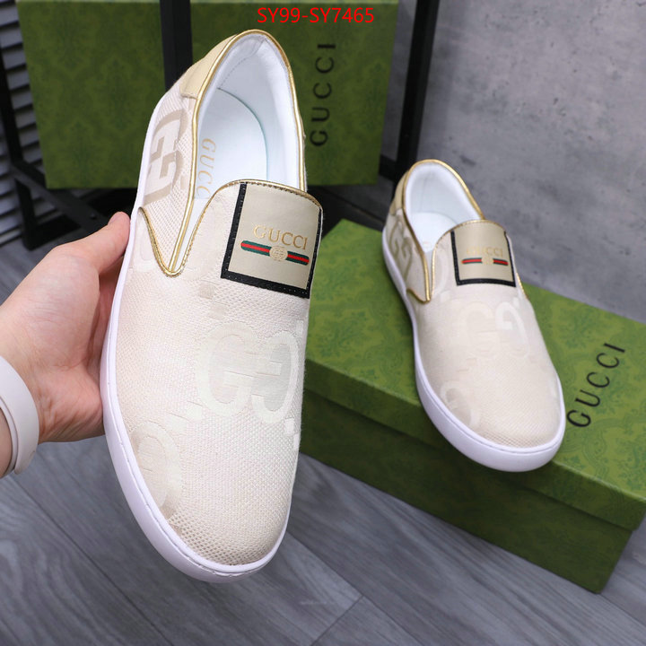 Men Shoes-Gucci brand designer replica ID: SY7465 $: 99USD