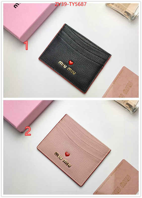 Miu Miu Bags(4A)-Wallet where to buy high quality ID: TY5687 $: 39USD