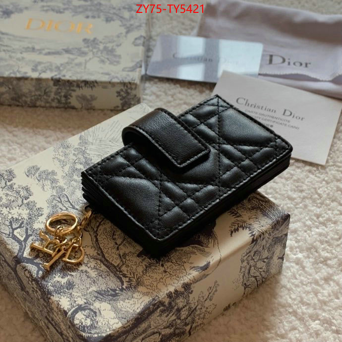 Dior Bags(4A)-Wallet- aaaaa+ replica ID: TY5421 $: 75USD