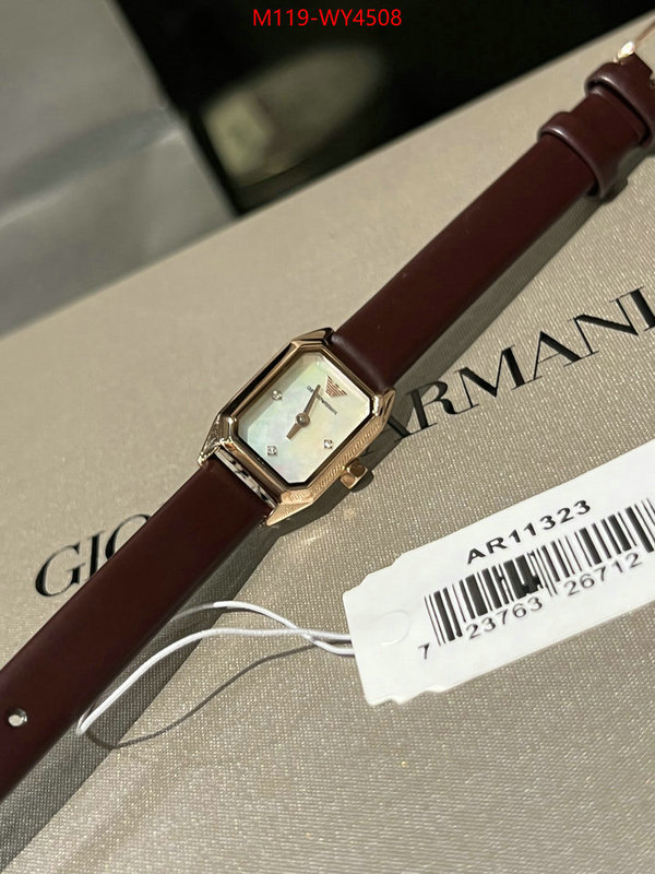 Watch(4A)-Armani practical and versatile replica designer ID: WY4508 $: 119USD