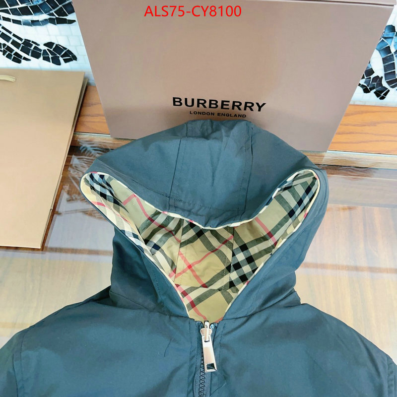 Kids clothing-Burberry replica aaaaa designer ID: CY8100 $: 75USD
