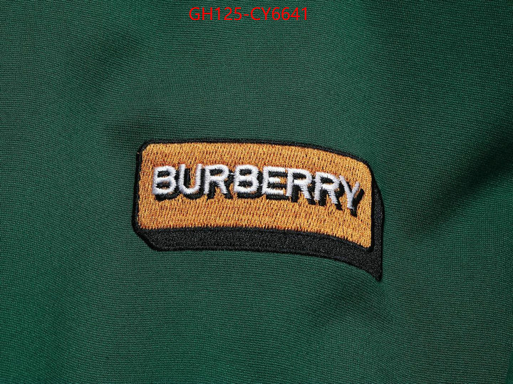 Clothing-Burberry top 1:1 replica ID: CY6641 $: 125USD