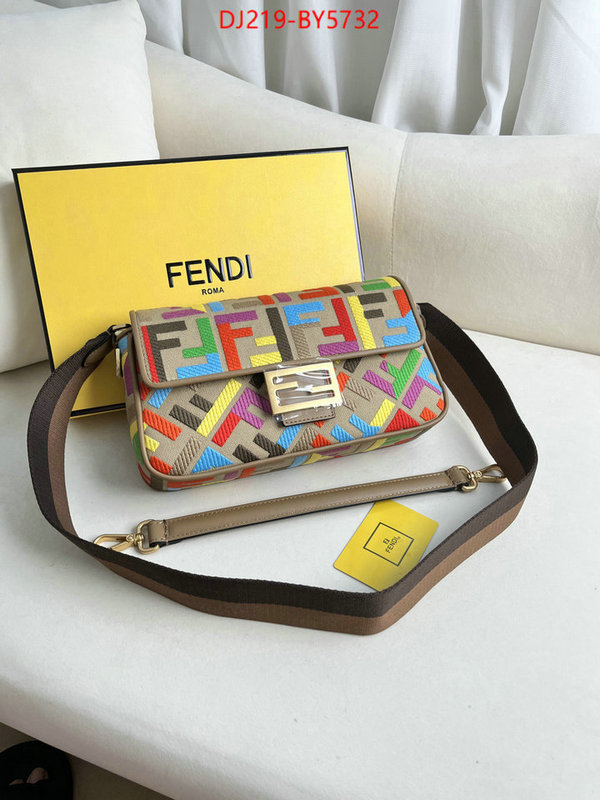 Fendi Bags(TOP)-Baguette designer wholesale replica ID: BY5732 $: 219USD