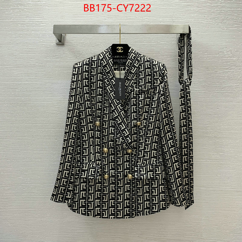 Clothing-Balmain replica wholesale ID: CY7222 $: 175USD