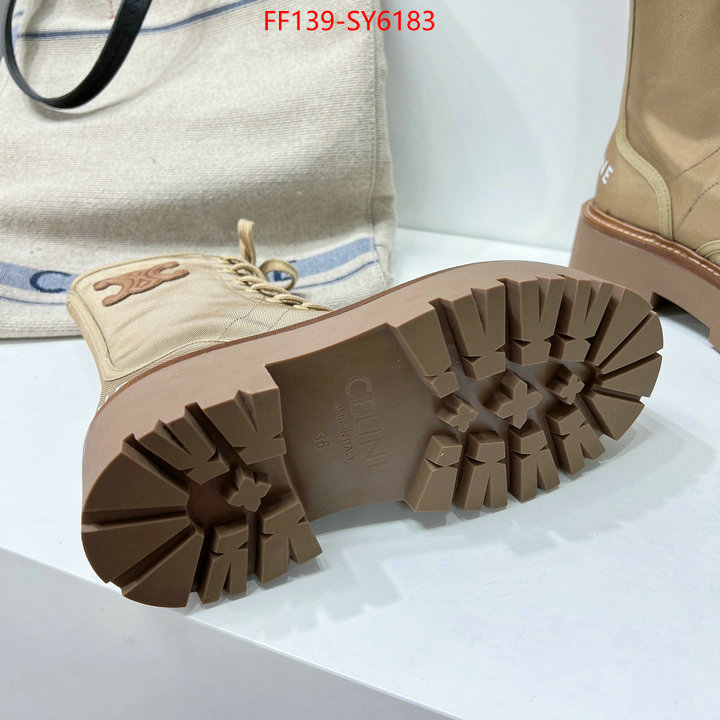 Women Shoes-Boots new designer replica ID: SY6183 $: 139USD