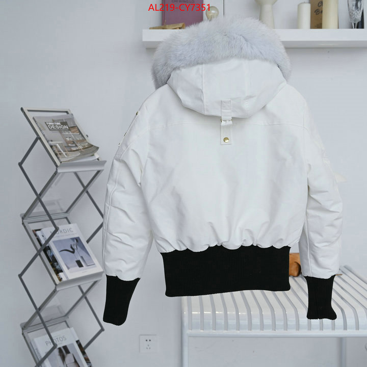 Down jacket Women-Moose Kunckles shop designer replica ID: CY7351 $: 219USD