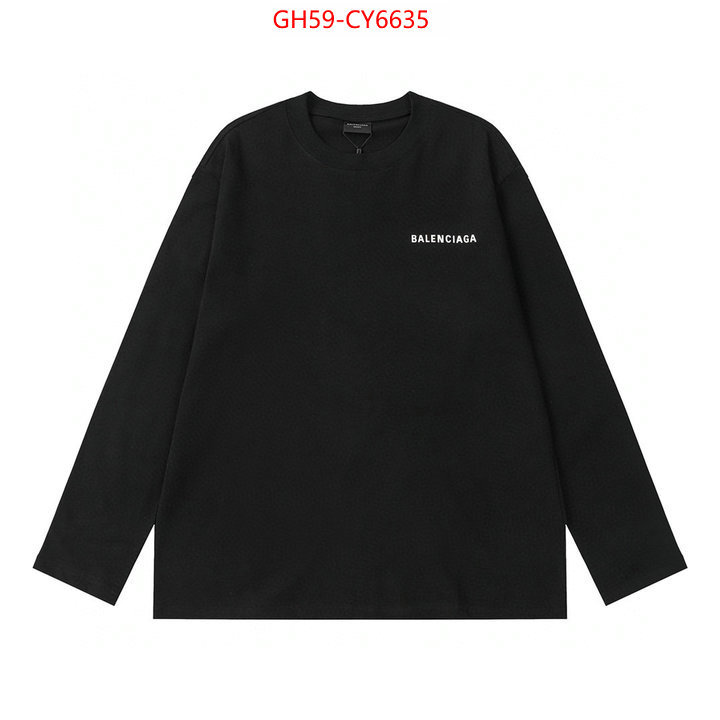 Clothing-Balenciaga wholesale sale ID: CY6635 $: 59USD