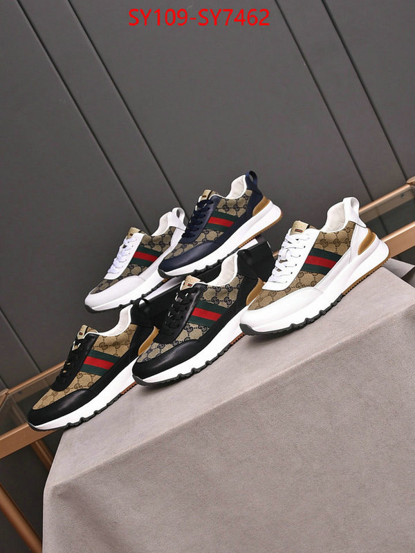 Men Shoes-Gucci fake cheap best online ID: SY7462 $: 109USD