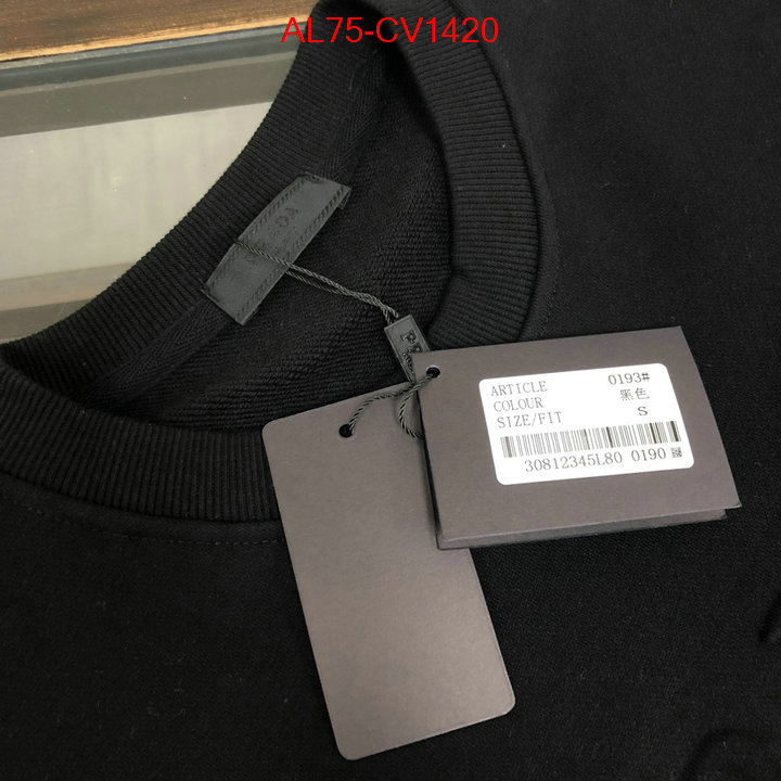 Clothing-Prada highest quality replica ID: CV1420 $: 75USD