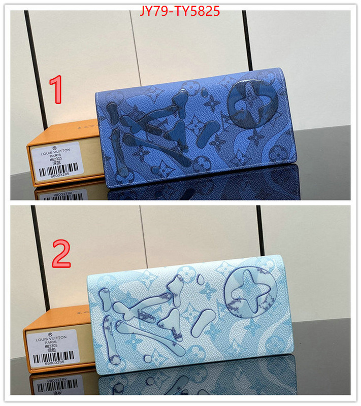 LV Bags(TOP)-Wallet 2023 aaaaa replica 1st copy ID: TY5825 $: 79USD