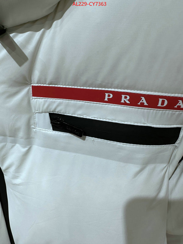 Down jacketMen-Prada high quality replica ID: CY7363 $: 229USD