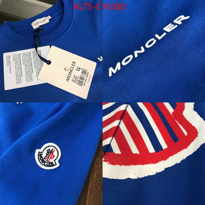 Clothing-Moncler knockoff ID: CY6380 $: 75USD