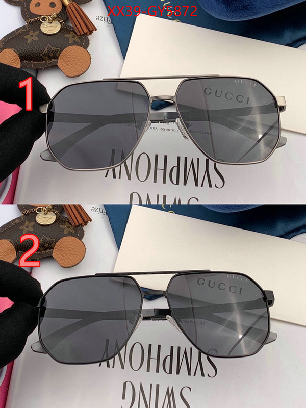 Glasses-Gucci what best replica sellers ID: GY5872 $: 39USD