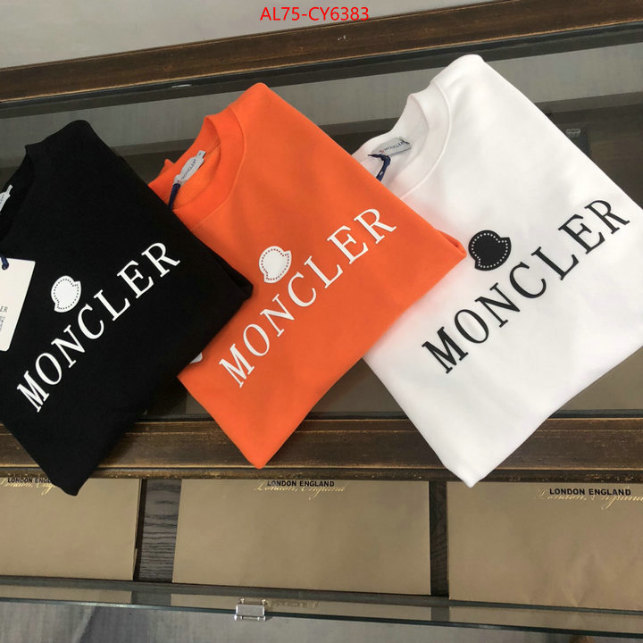 Clothing-Moncler what 1:1 replica ID: CY6383 $: 75USD